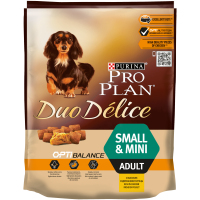 Pro Plan Duo Délice для для взрослых собак мелких пород Курица с рисом