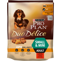 Pro Plan Duo Délice для взрослых собак мелких пород Говядина с рисом
