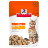 Hill's Science Plan Optimal Care для кошек с курицей, пауч, 85 грамм