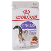 Royal Canin Sterilised для стерилизованных кошек соус с курицей 85 грамм
