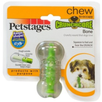 Petstages игрушка для собак "Хрустящая косточка" резиновая 8 см очень маленькая