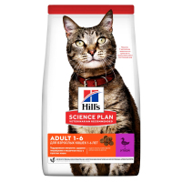 Hill's Science Plan Adult для взрослых кошек, с уткой