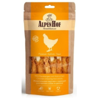 AlpenHof для собак шашлычки куриные для средних и крупных пород, 80 гр