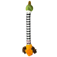 GiGwi Игрушка для собак Утка с хрустящей шеей и пищалкой 54см, серия CRUNCHY NECK
