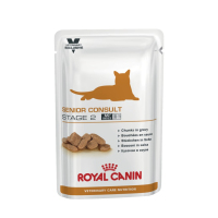 Royal Canin Senior Consult Stage 2 соус 7+ имеющие признаки старения пауч с курицей 100 грамм