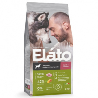 Elato Holistic Сухой корм для взрослых собак средних и крупных пород, Ягненок и оленина