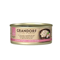 Grandorf Chicken & Crab для кошек беззерновой, куриная грудка с мясом краба, 70 г