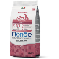 Monge Dog All Breeds Beef and Rice корм для взрослых собак всех пород говядина с рисом