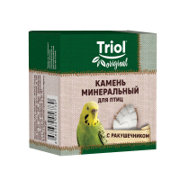 Triol Камень минеральный Original «Шишка» для птиц с ракушечником, 25г