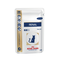 Royal Canin Renal для кошек, соус при лечении почек, пауч с курицей 85 грамм