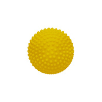 Tappi игрушка для собак "Вега", игольчатый мяч, жёлтый, диаметр 6,5 см