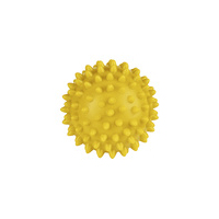 Tappi игрушка для собак "Персей", мяч для массажа, желтый, диаметр 5,5 см