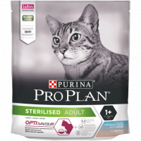 Pro Plan для стерилизованных кошек с треской и форелью 1кг