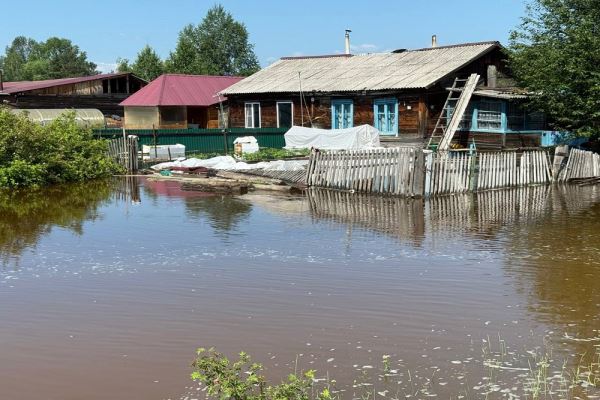 В Верхнебуреинском районе Хабаровского края подтопило территории