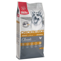 Blitz Classic Chicken & Rice для собак, с курицей и рисом